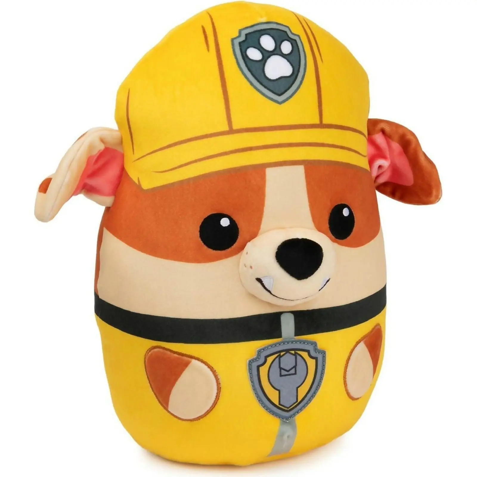 Paw Patrol - Squishie Plush - Rubble 12 Inch - Spin Master