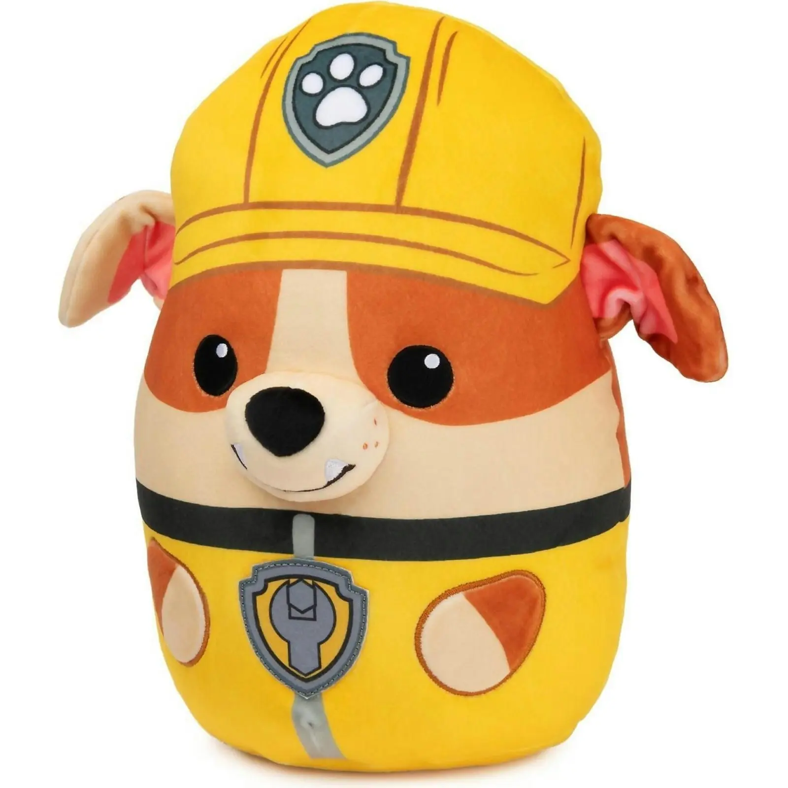 Paw Patrol - Squishie Plush - Rubble 12 Inch - Spin Master