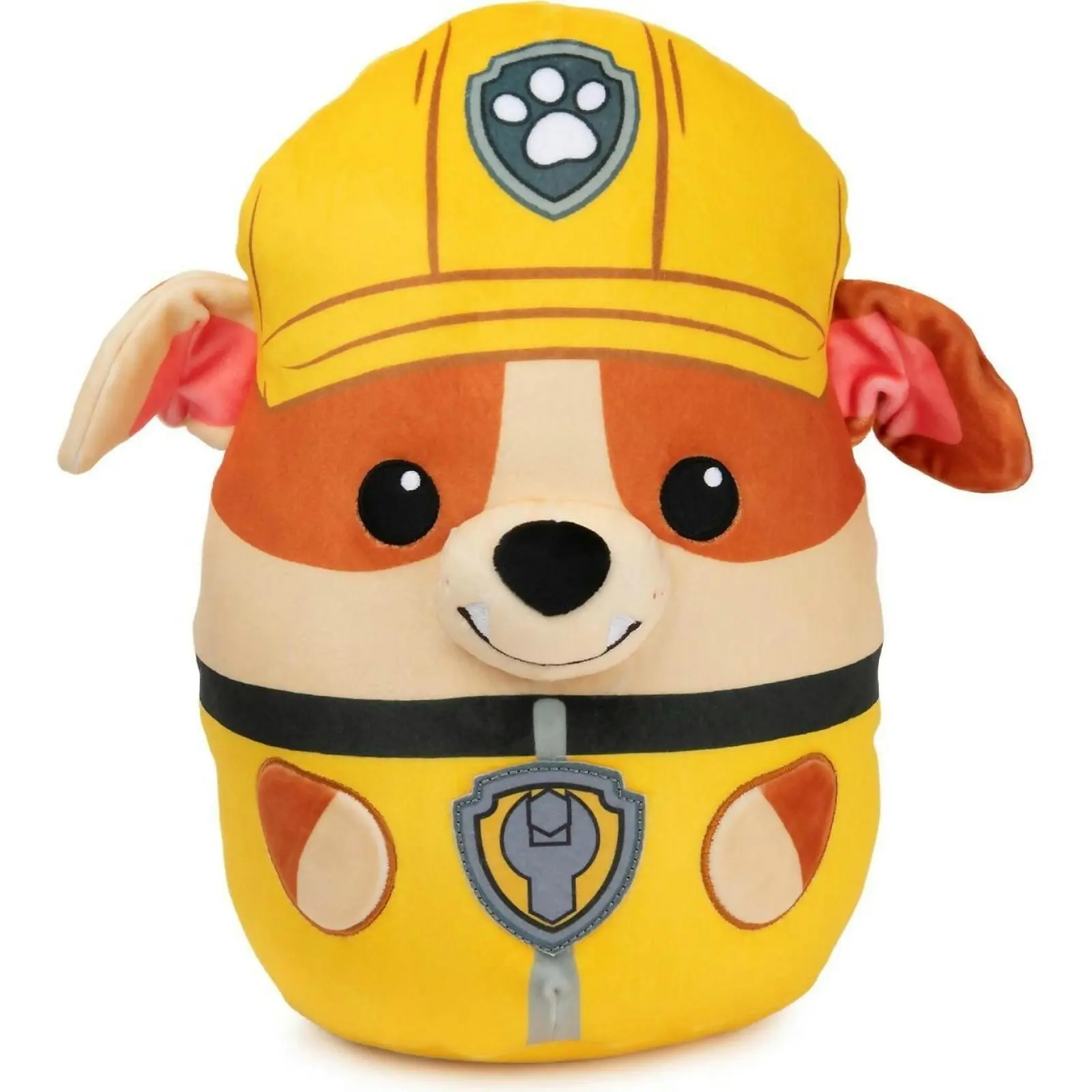 Paw Patrol - Squishie Plush - Rubble 12 Inch - Spin Master