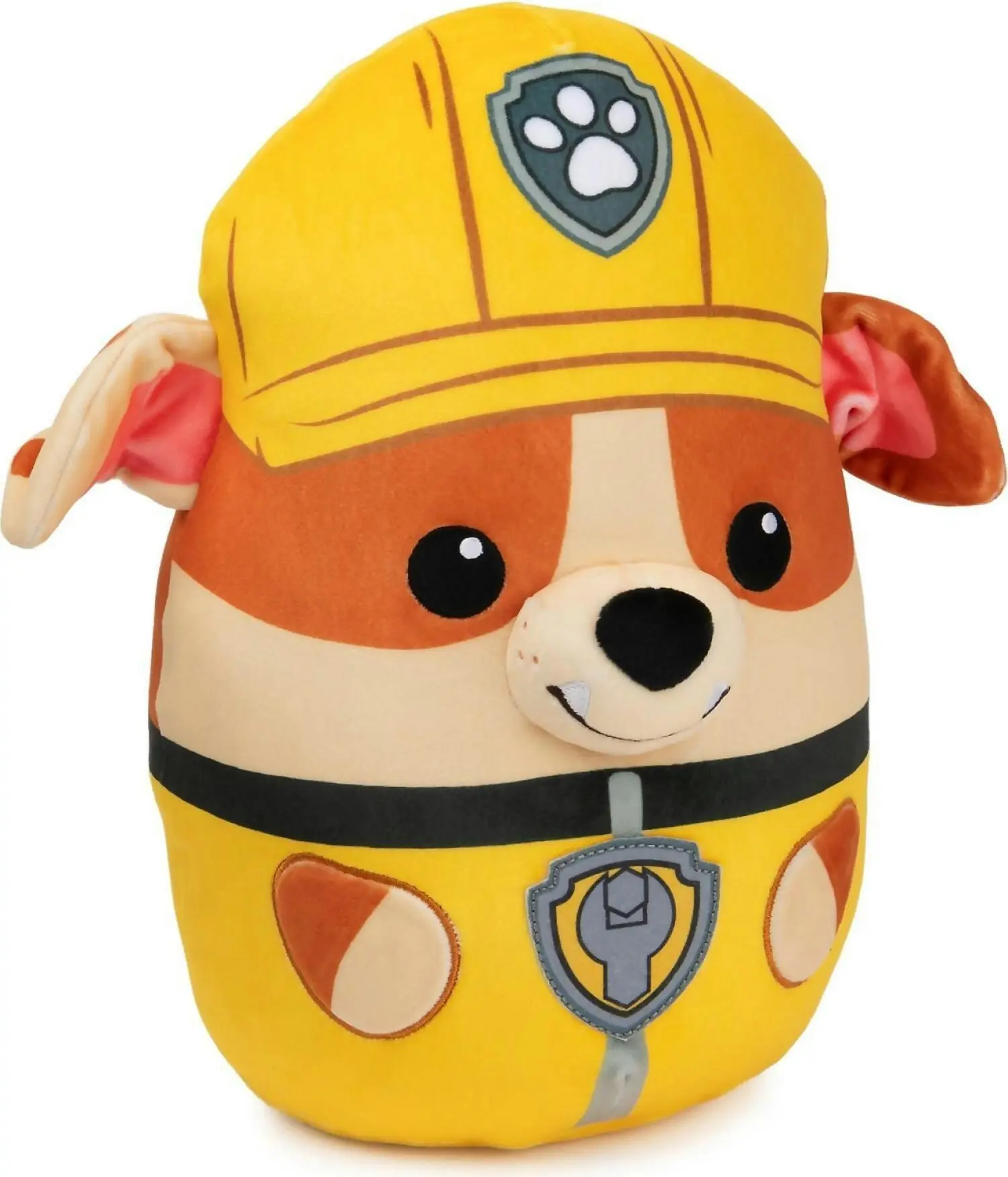 Paw Patrol - Squishie Plush - Rubble 12 Inch - Spin Master