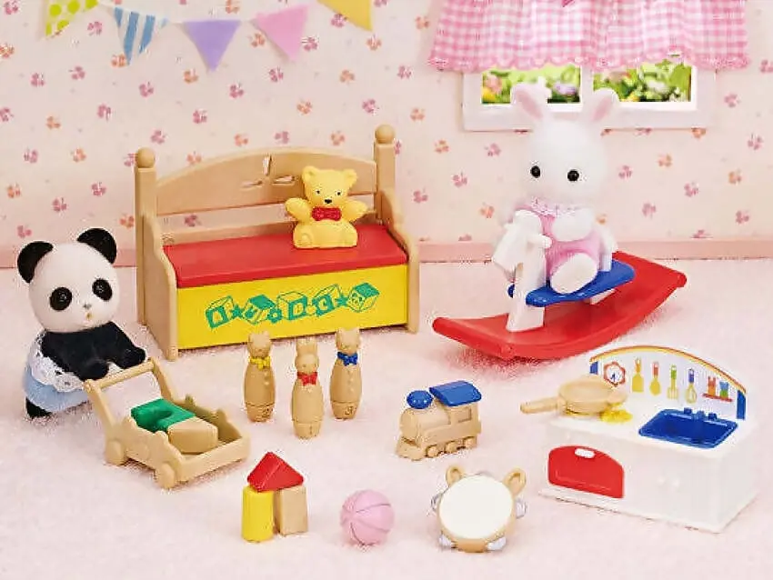 Sylvanian Families - Babys Toy Box Animal Doll Playset