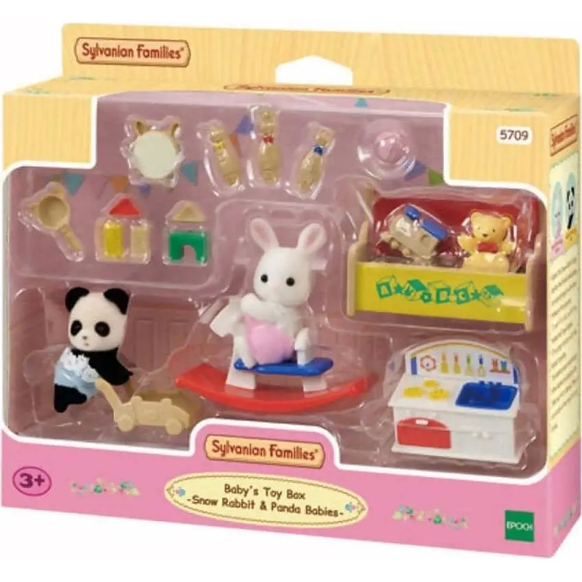 Sylvanian Families - Babys Toy Box Animal Doll Playset