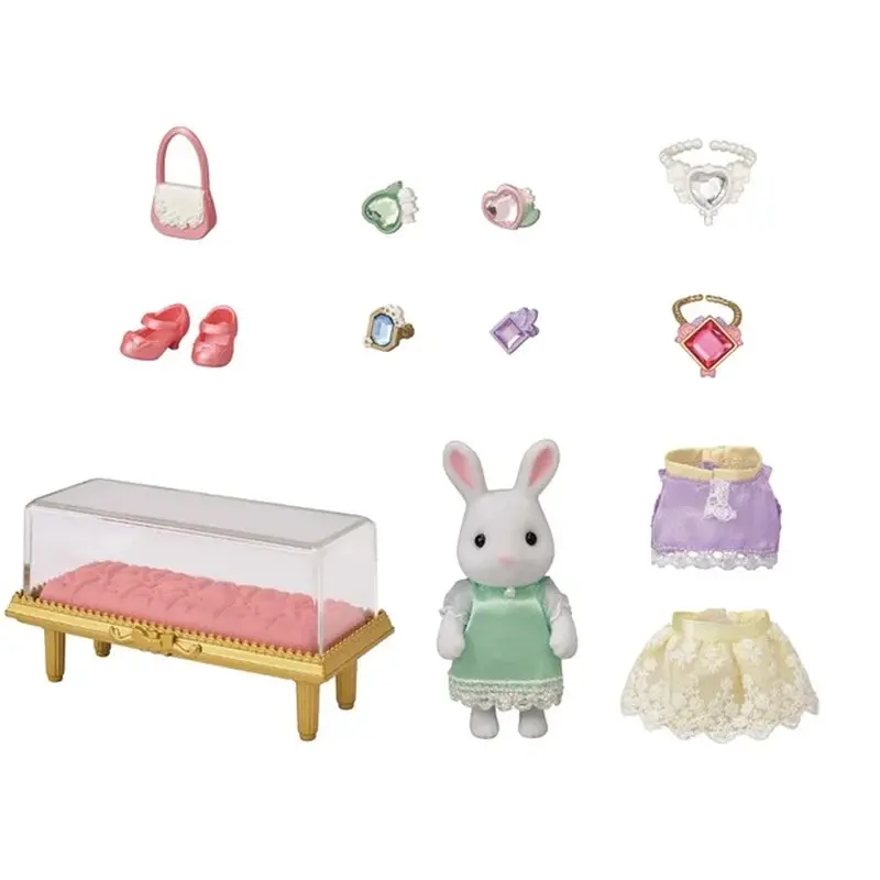 Sylvanian Families - Town Fashion Play Set Jewels & Gems Collections Animal Doll Playset