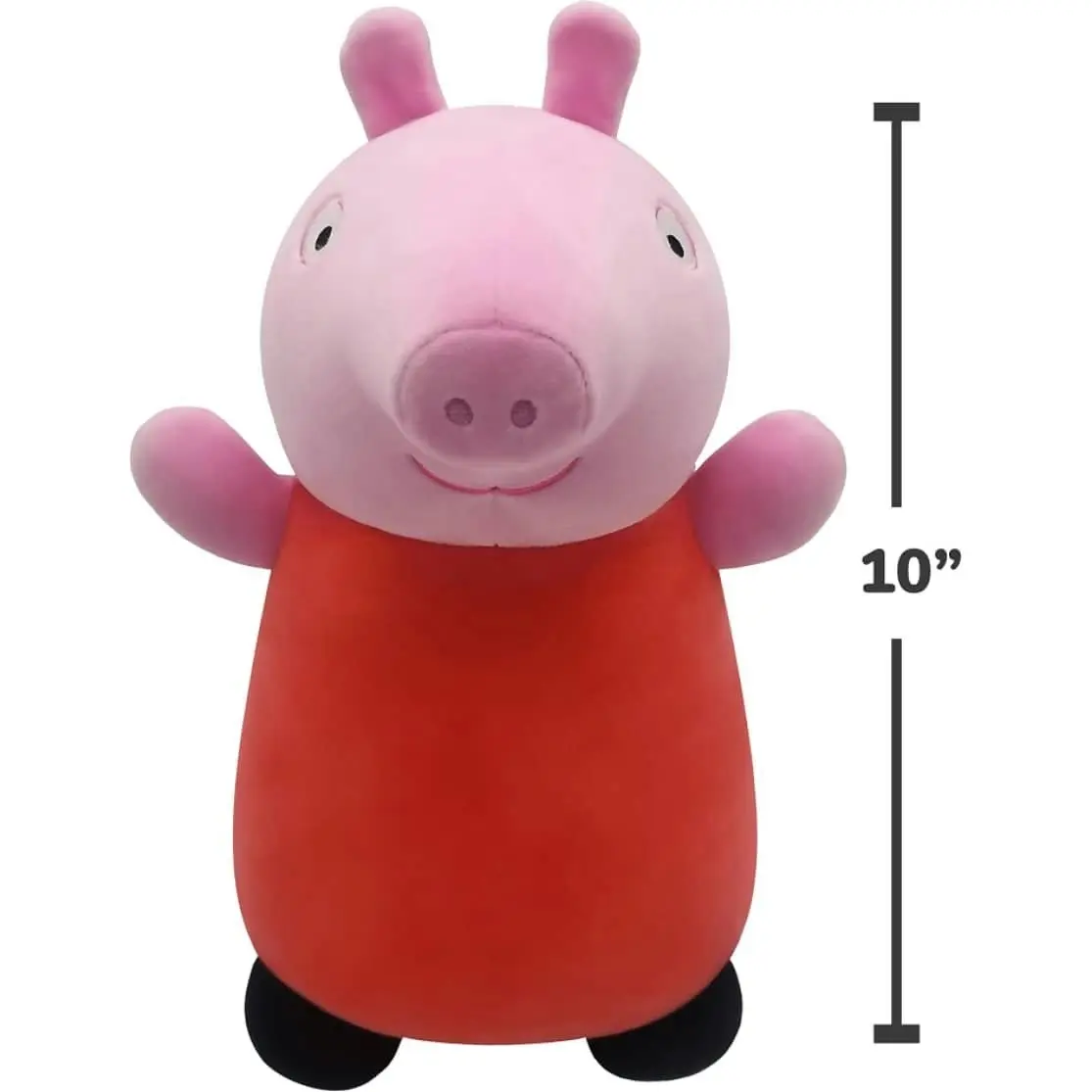 Squishmallows - 10 Inch Peppa Pig Hugmees Plush