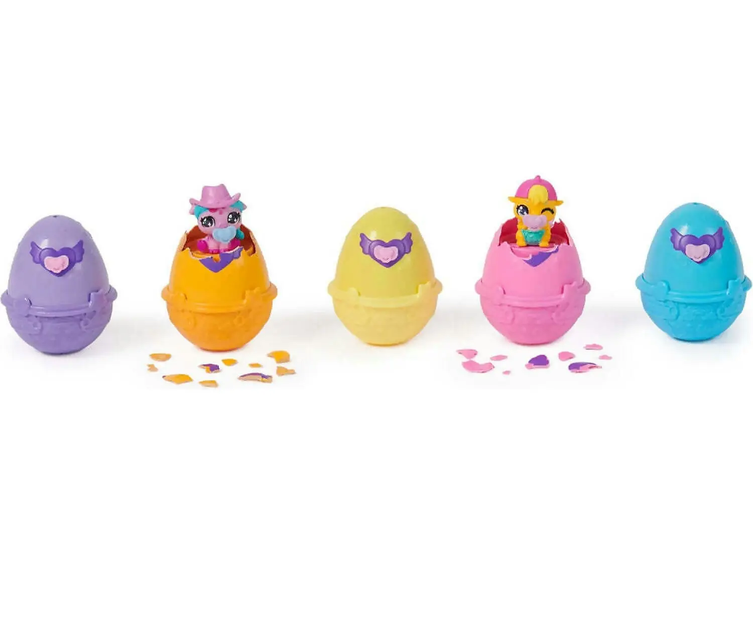 Hatchimals Alive - Pink & Yellow Egg Carton - Spin Master