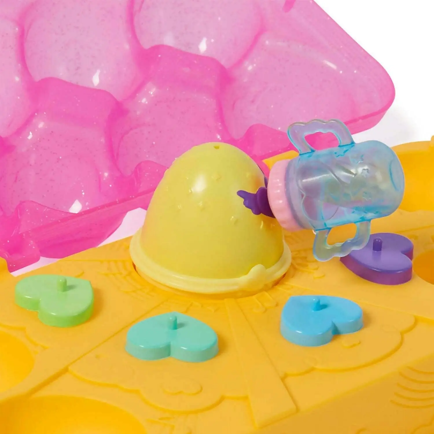 Hatchimals Alive - Pink & Yellow Egg Carton - Spin Master