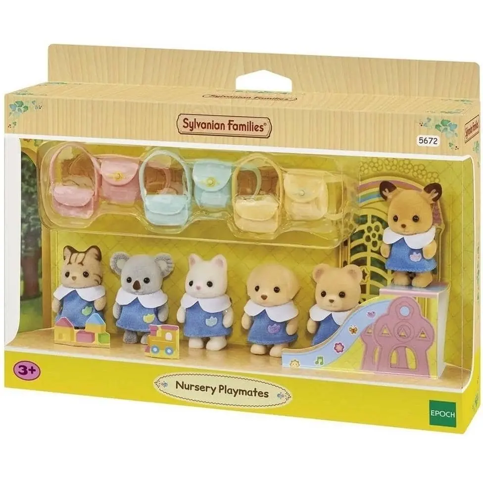 Sylvanian Families - Nursery Playmates Animal Doll Playset