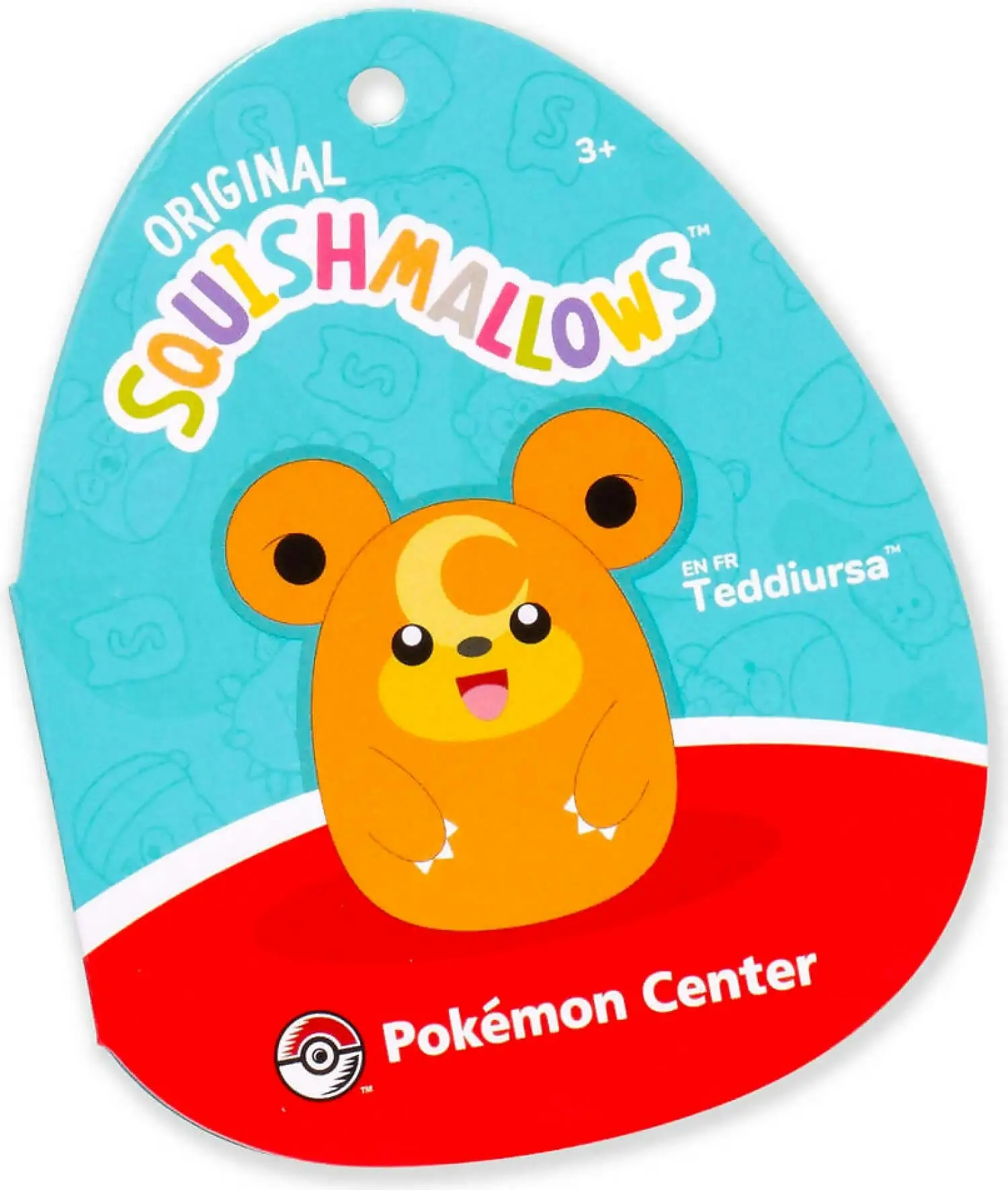 Squishmallows - Pokemon Teddiursa 10-inch - Plush