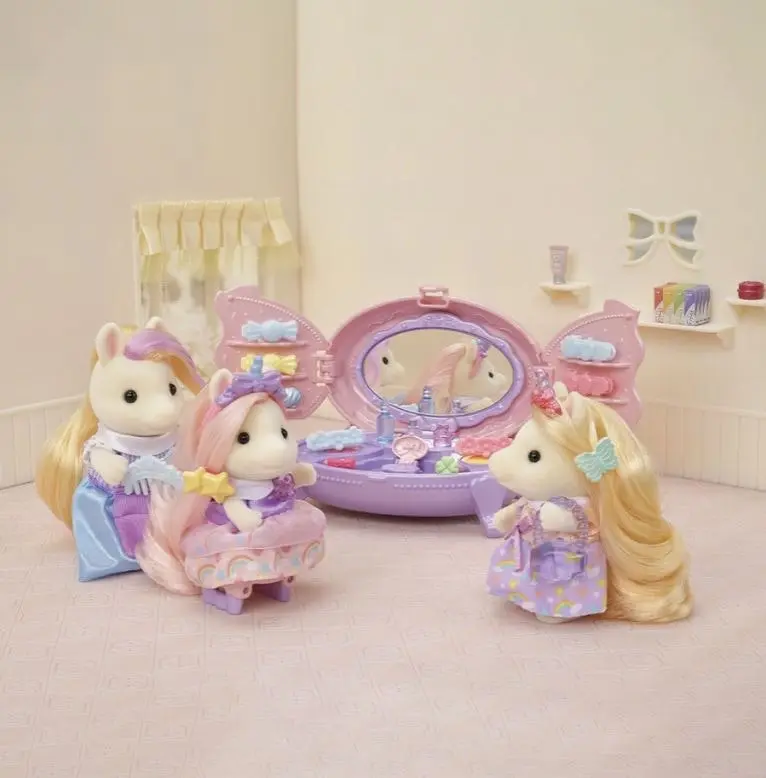 Sylvanian Families - Pony's Vanity Dresser Set Animal Doll Playset