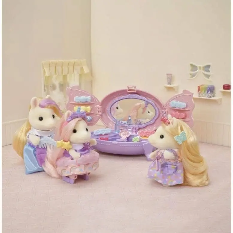 Sylvanian Families - Pony's Vanity Dresser Set Animal Doll Playset