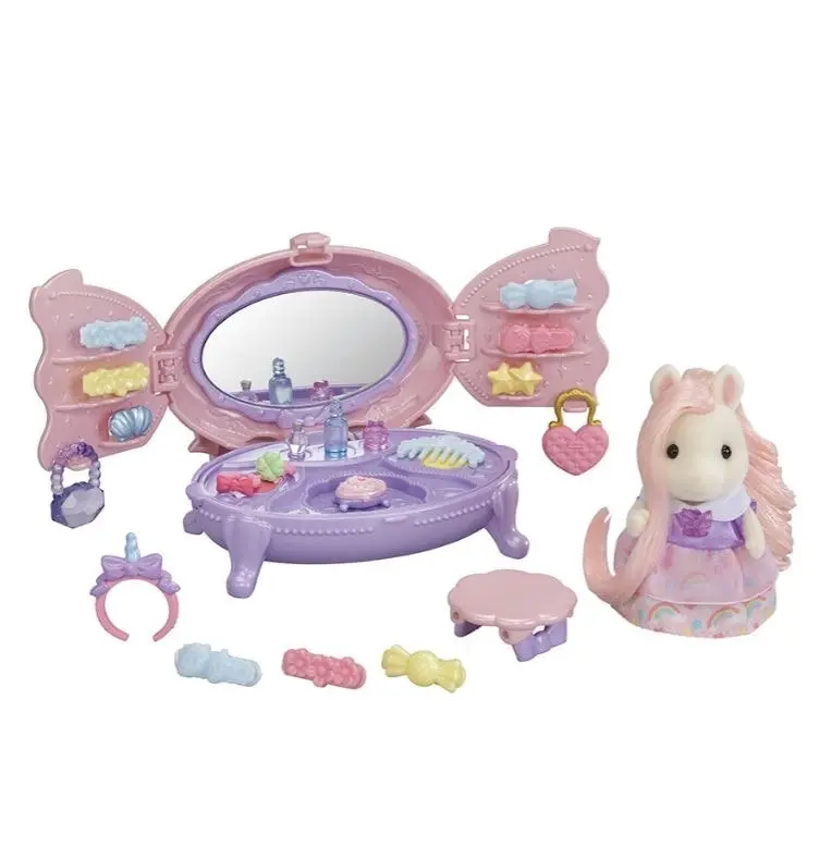 Sylvanian Families - Pony's Vanity Dresser Set Animal Doll Playset