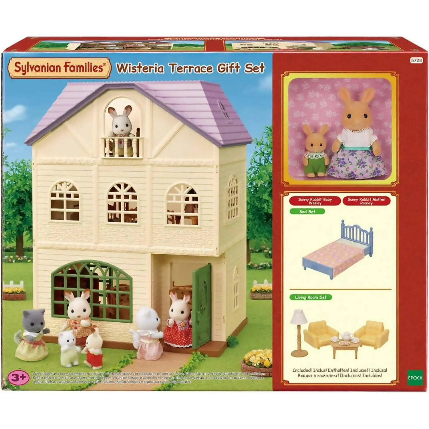 Sylvanian Families - Wisteria Terrace  Animal Doll Playset