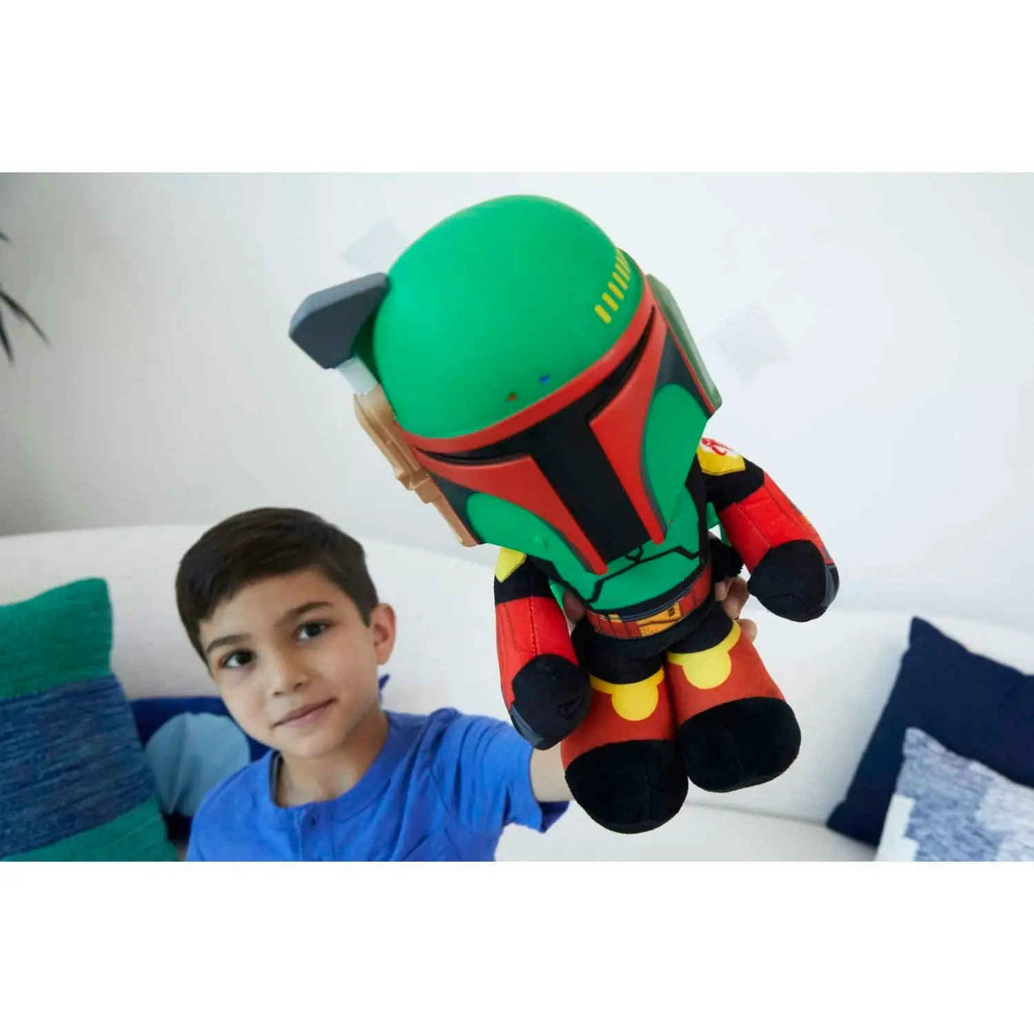 Star Wars Rocket Launching Boba Fett Feature Plush