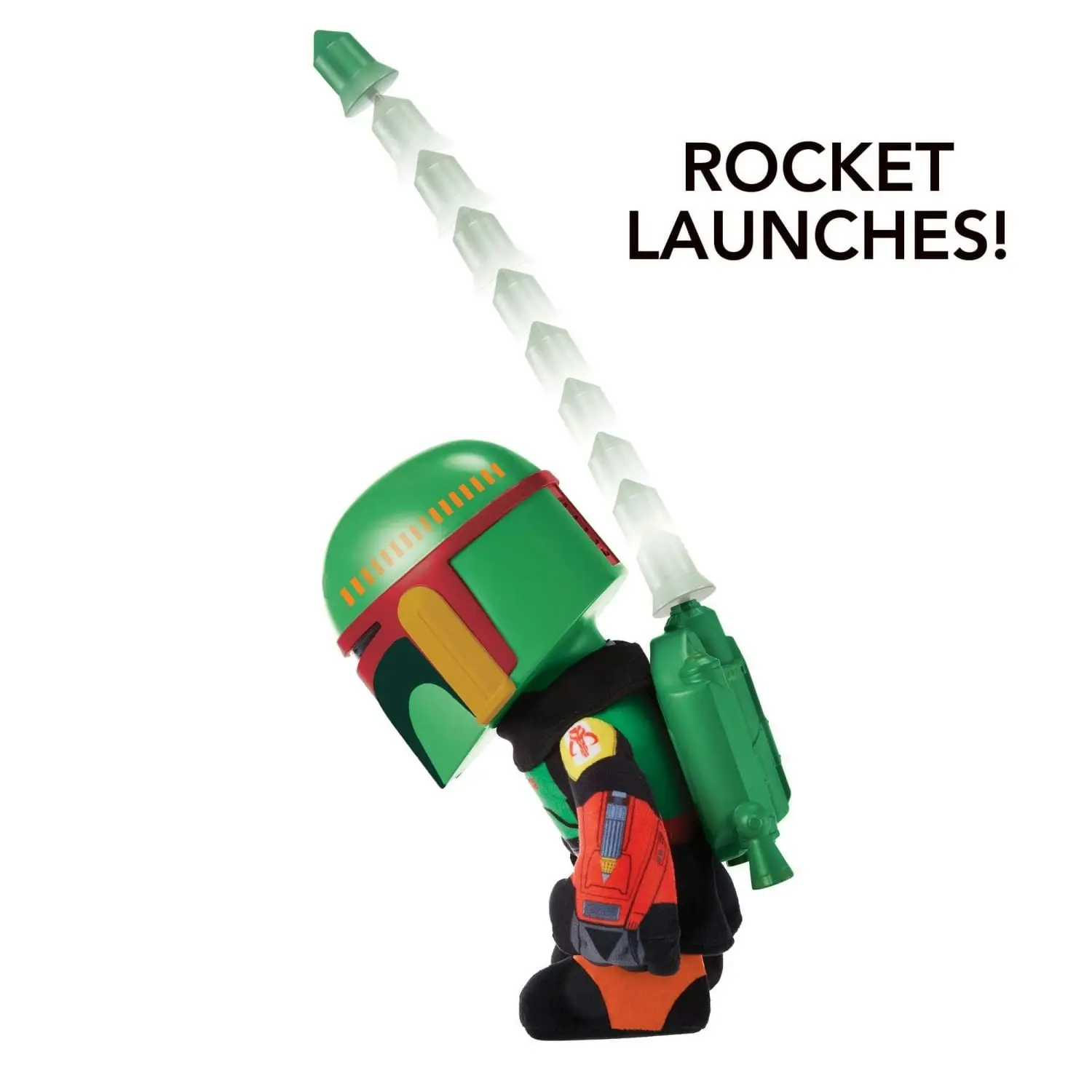 Star Wars Rocket Launching Boba Fett Feature Plush