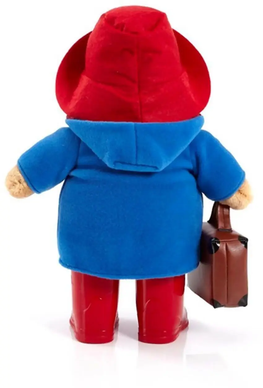 Paddington Bear - With Boots Embroidered Coat And Suitcase Large Soft Toy Doll 34cm