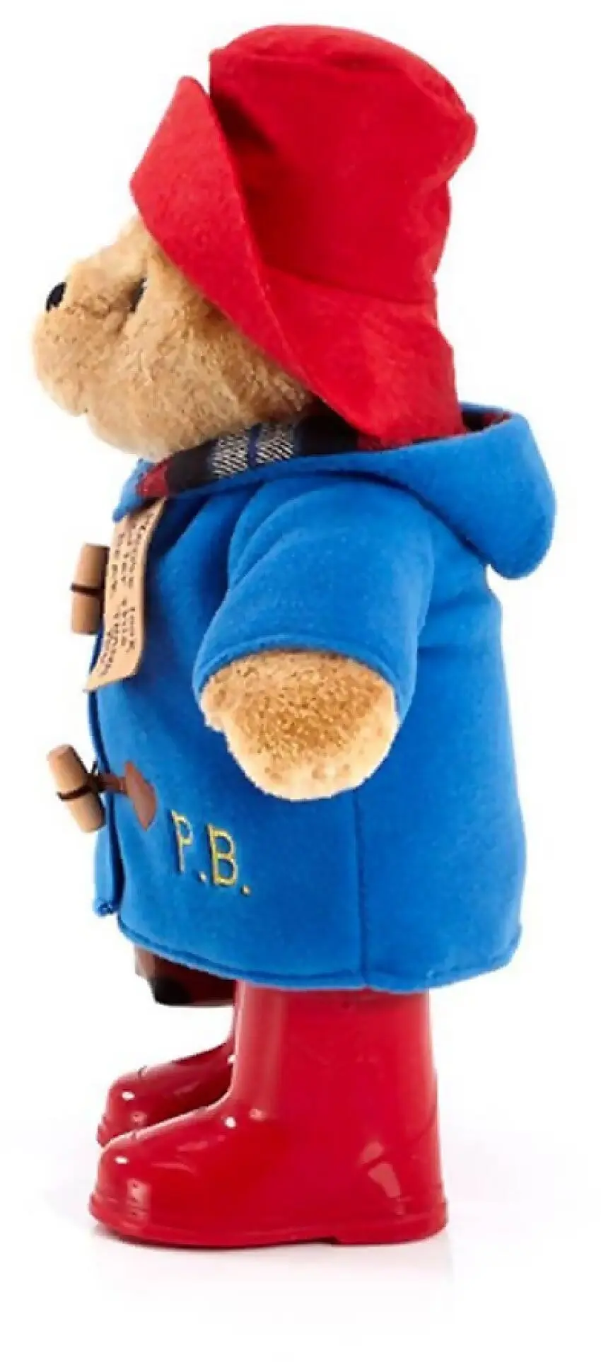 Paddington Bear - With Boots Embroidered Coat And Suitcase Large Soft Toy Doll 34cm