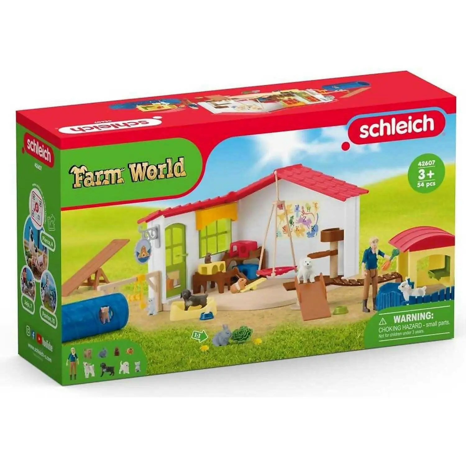 Schleich - Pet Hotel Animal Playset