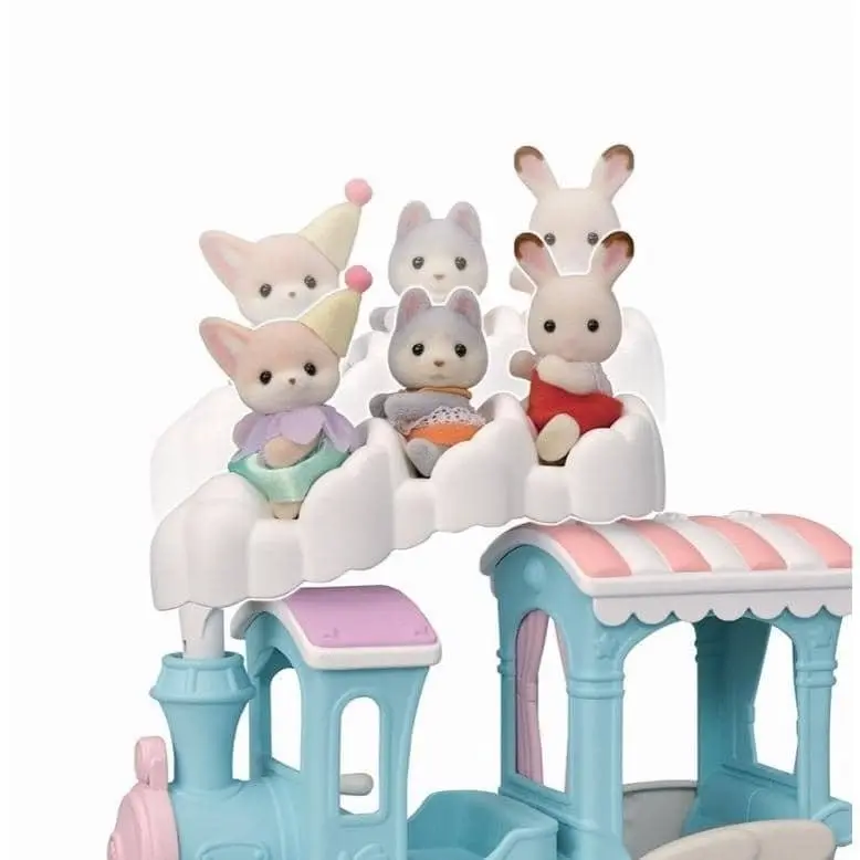 Sylvanian Families - Floating Cloud Rainbow Train Animal Doll Playset