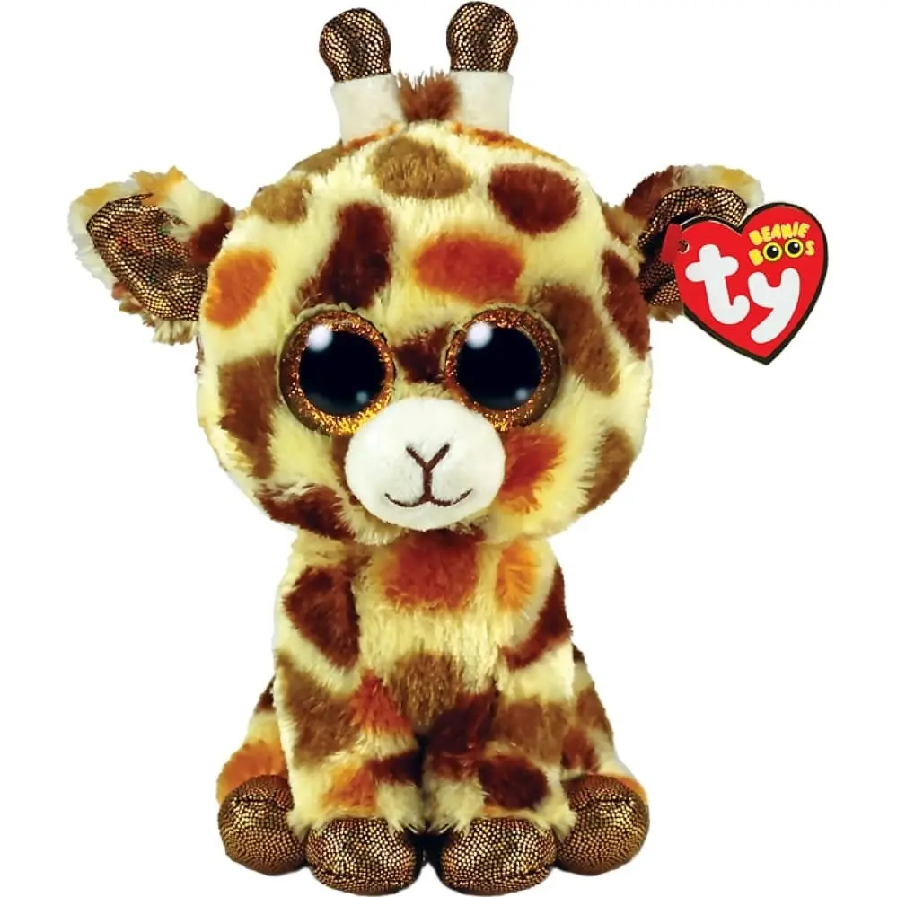 Ty - Beanie Boos - Stilts Tan Spotted Giraffe Small 15cm