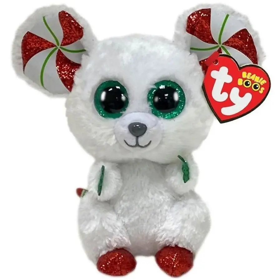 Ty - Beanie Boos - Xmas Chimney The Mouse Small 15cm