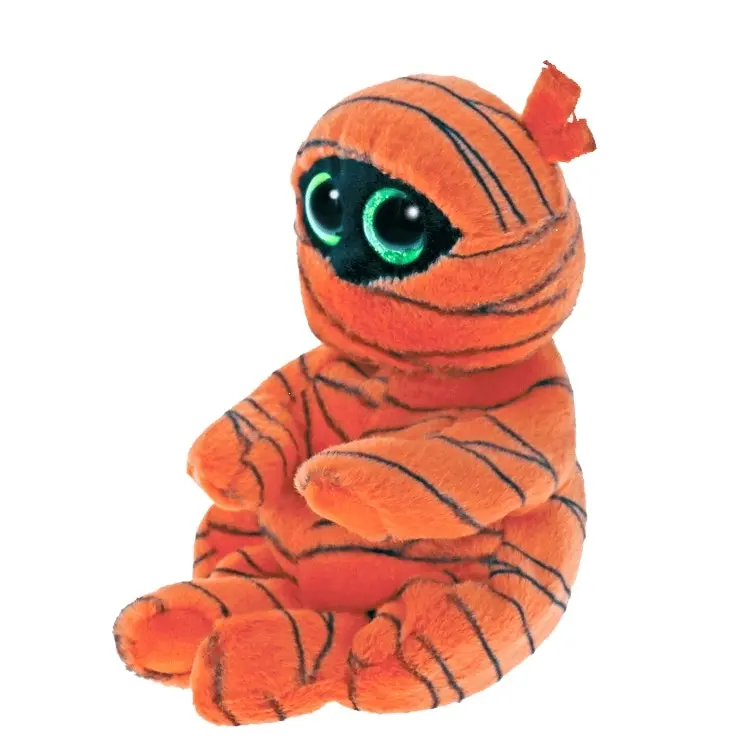 Ty Beanie Bellies - Hocus Pocus - Orange Mummy - Small 20cm