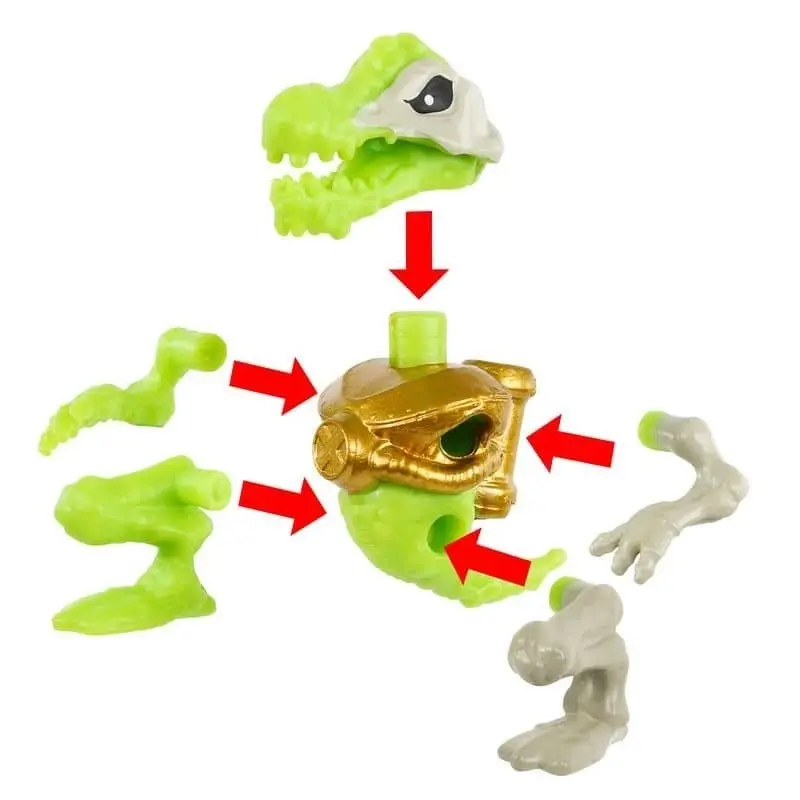 Treasure X - Dino Gold S4 Mini Egg - Smash The Egg Save The Dino