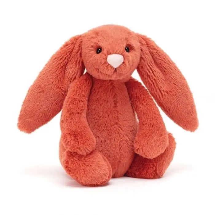 Jellycat Bashful Cinnamon Bunny Small Orange 18x9x10cm