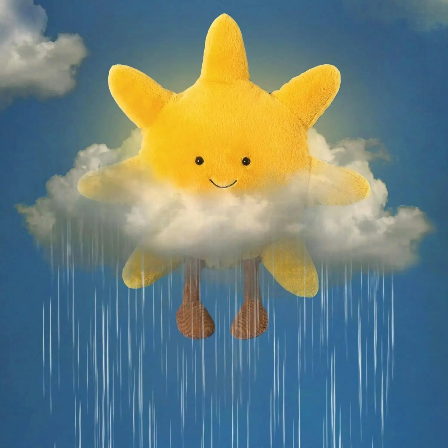 Jellycat - Amuseable Sun Yellow 29x29x10cm