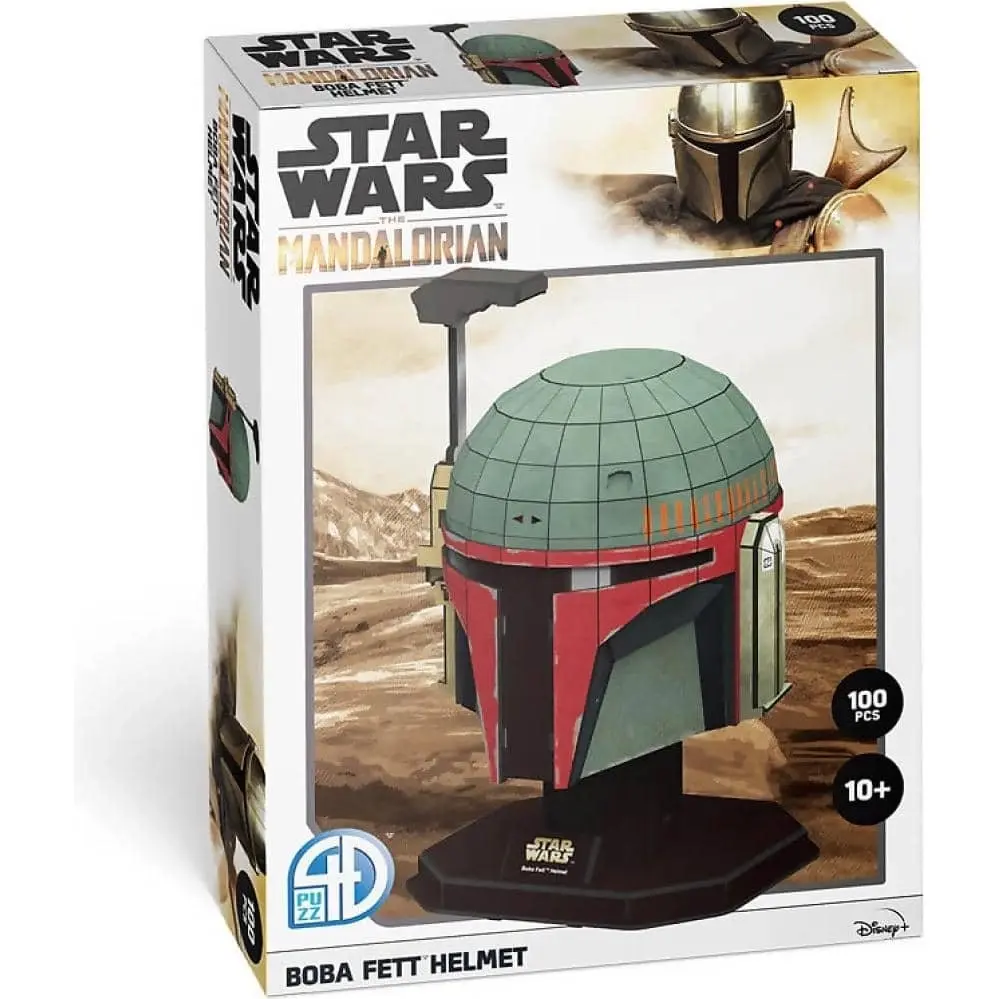 Star Wars - Boba Fett Helmet Paper Model Kit Medium