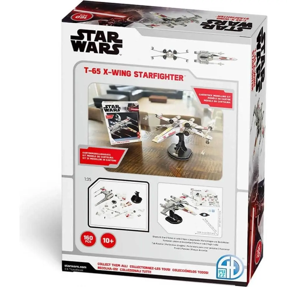 Star Wars - T-65 X-wing Starfighter Paper Model Kit