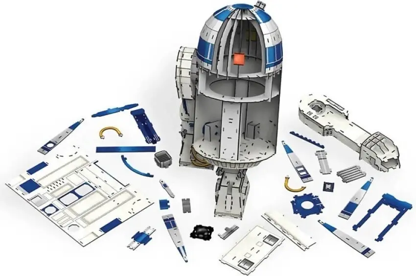 Star Wars - R2d2 Paper Model Kit - Medium