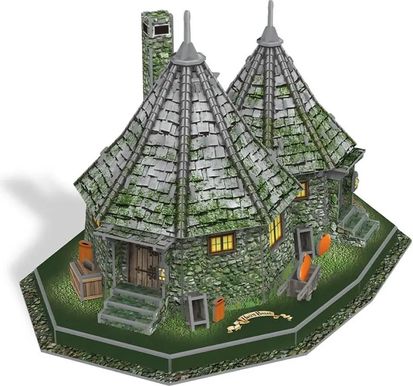 Harry Potter - Hagrids Hut 3D Puzzle - U Games