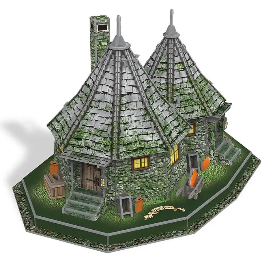 Harry Potter - Hagrids Hut 3D Puzzle - U Games