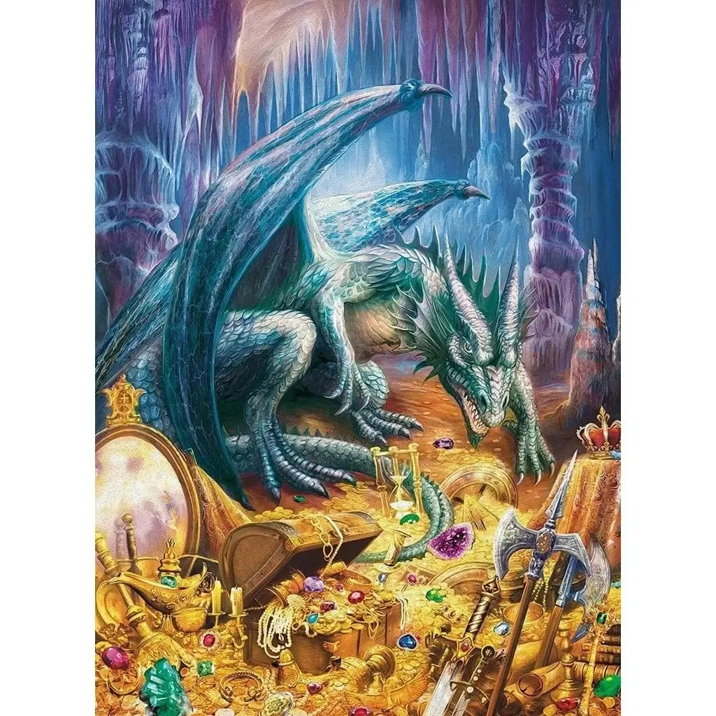 Ravensburger - Dragons Treasure Puzzle 100 Pieces Xxl