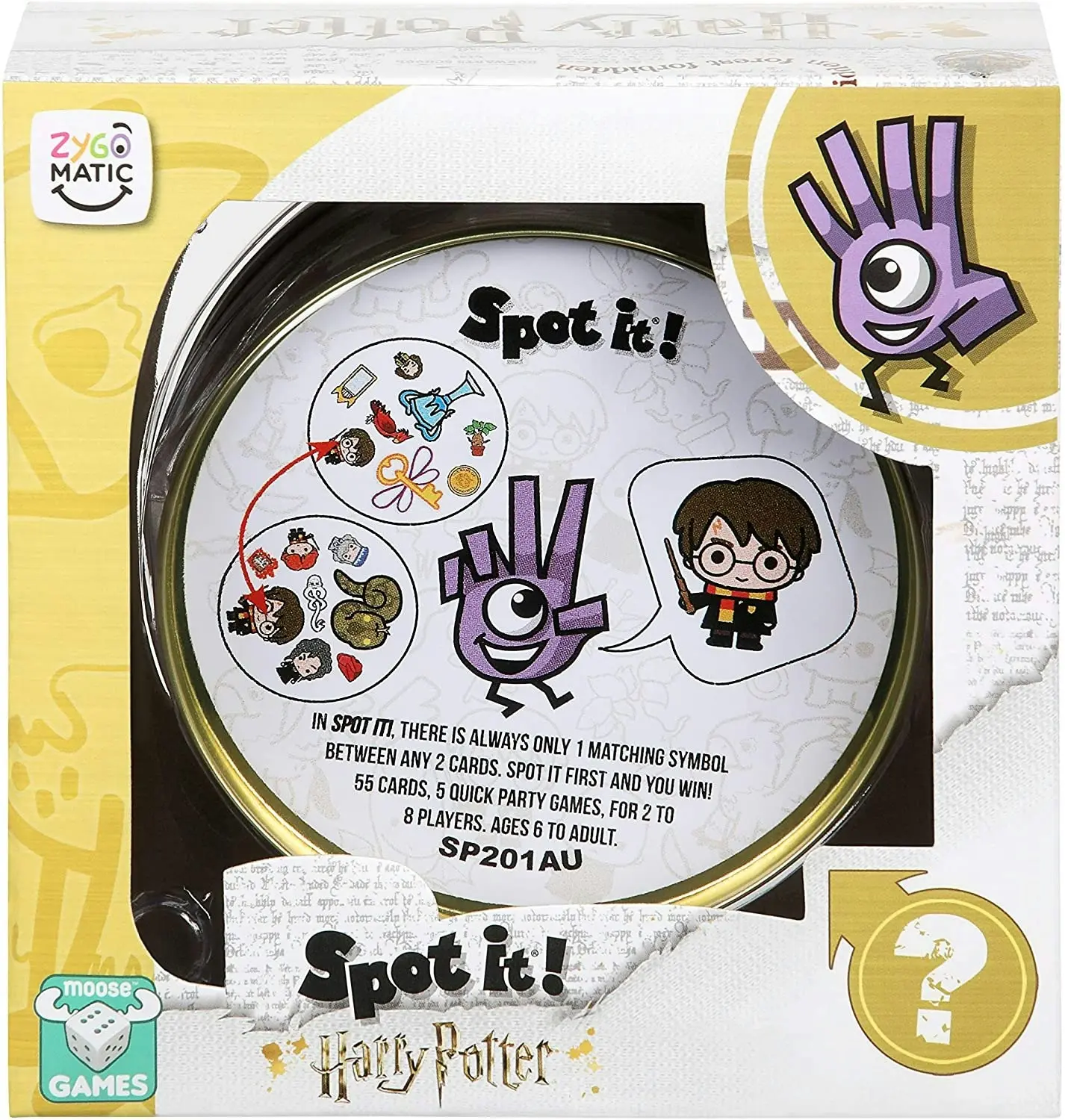 Moose Games Spot It Harry Potter Card Game