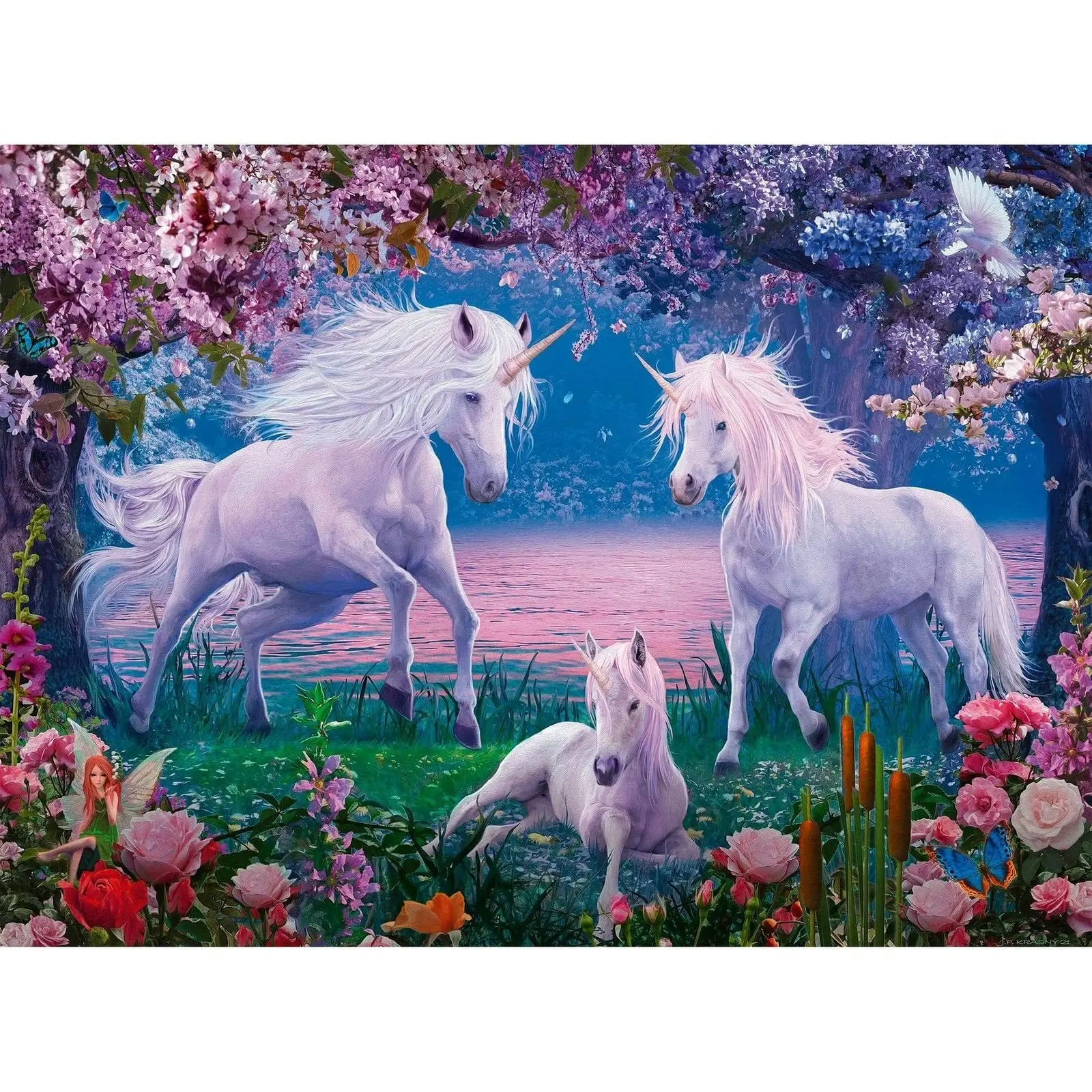 Ravensburger - Unicorn Grove Jigsaw Puzzle 100 Pieces