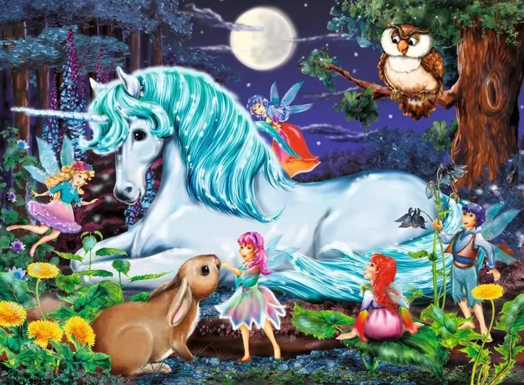 Ravensburger - Enchanted Forest Jigsaw Puzzle 100 Pieces