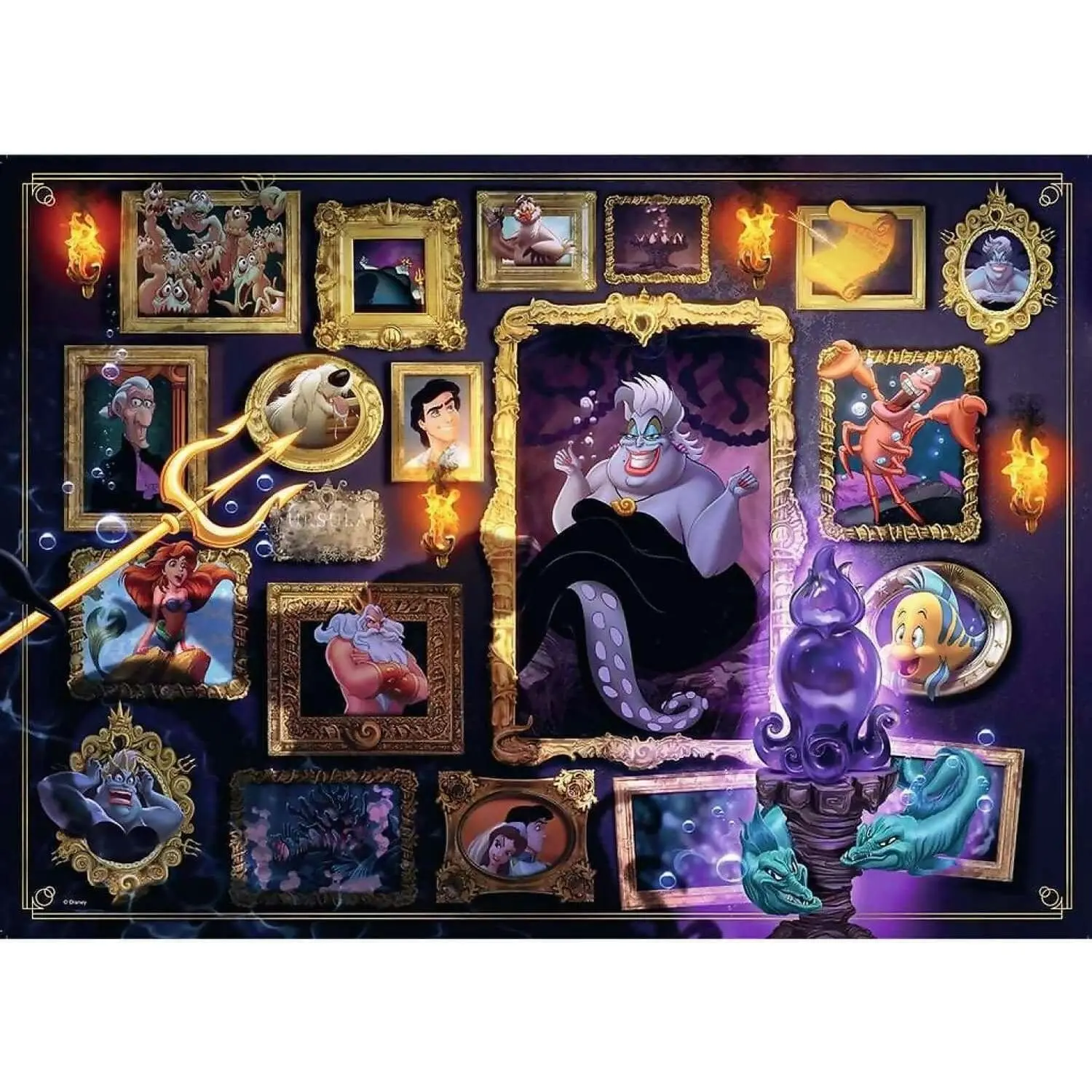 Ravensburger - Disney Villanious Ursula Jigsaw Puzzle 1000 Pieces