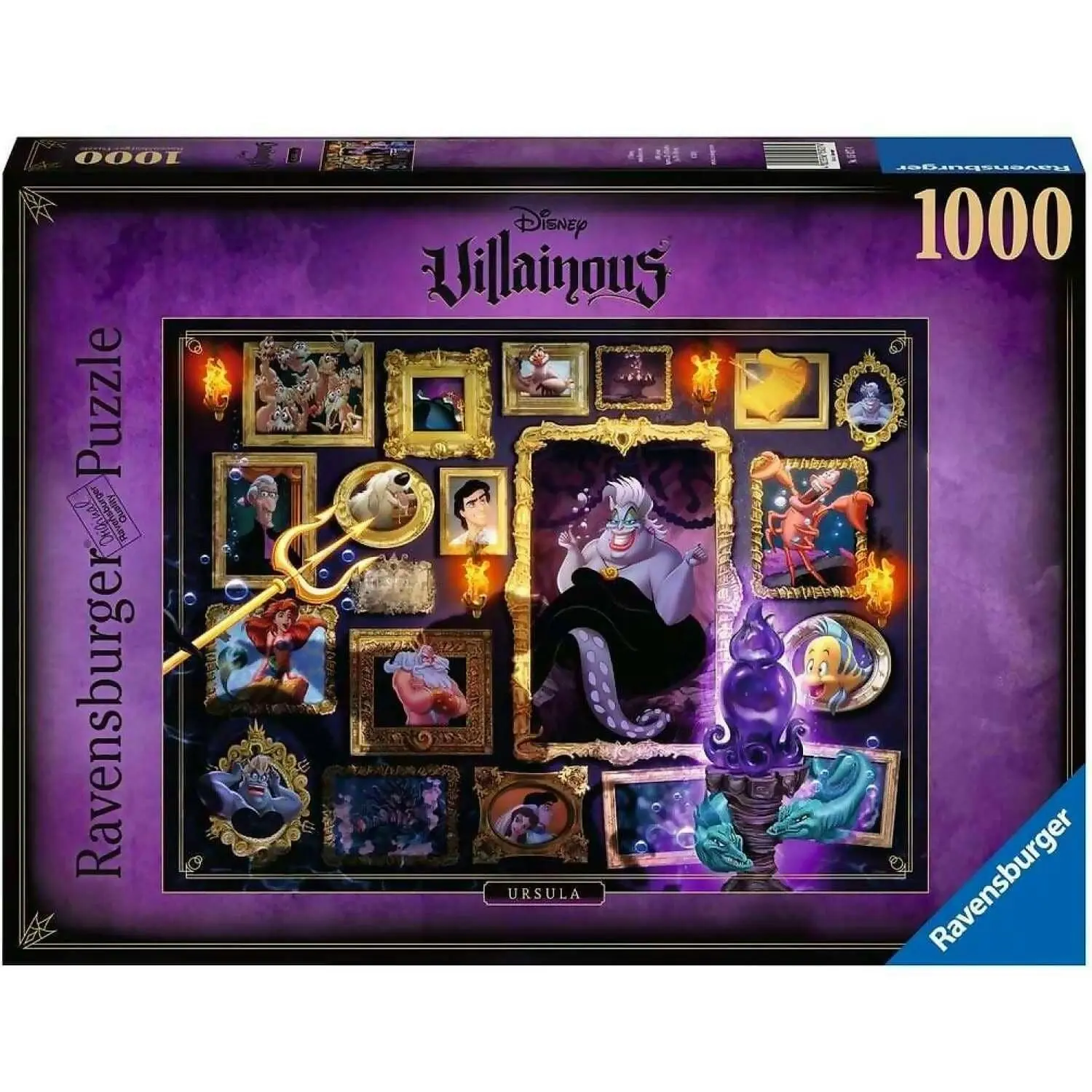 Ravensburger - Disney Villanious Ursula Jigsaw Puzzle 1000 Pieces