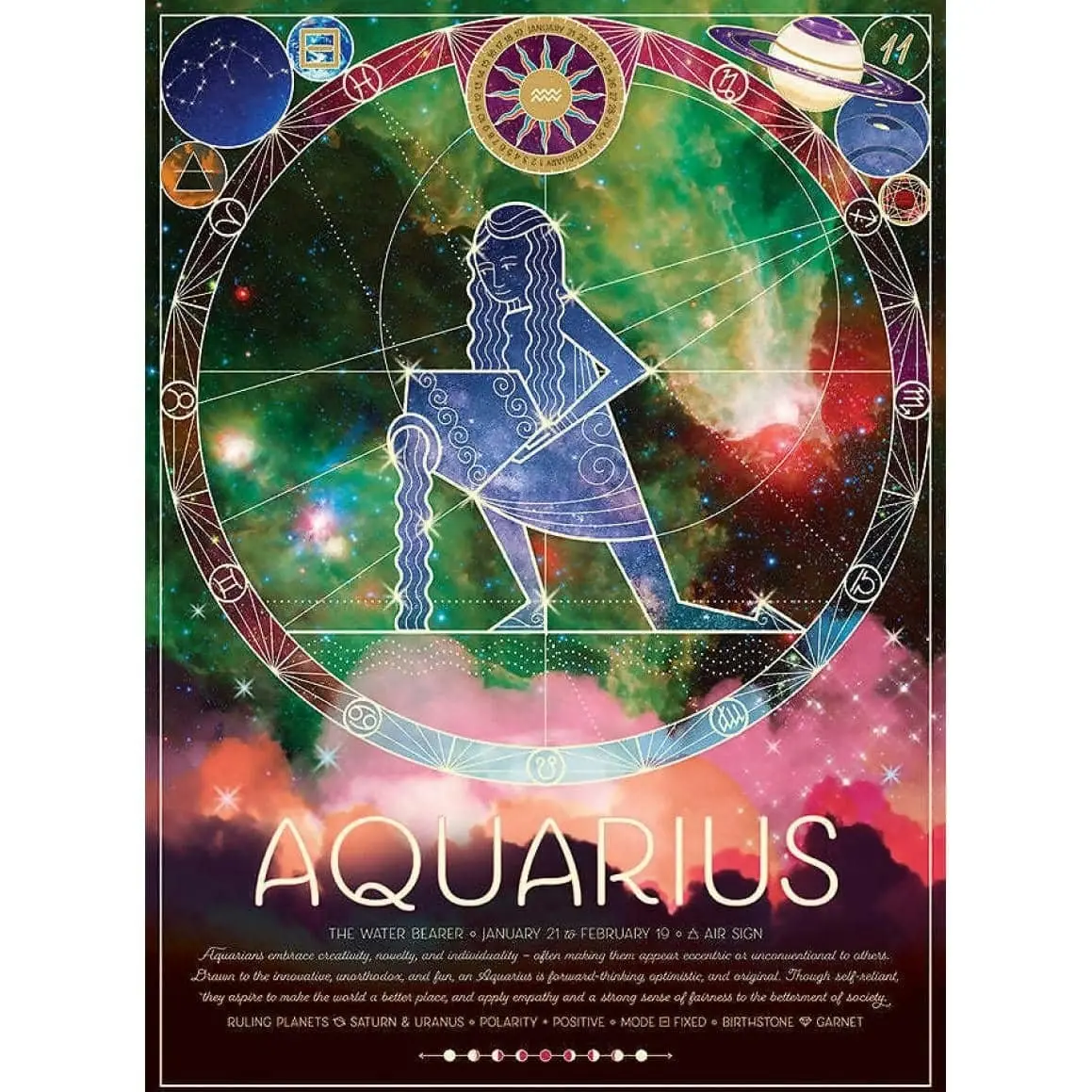 Cobble Hill - Aquarius - Jigsaw Puzzle 500pc