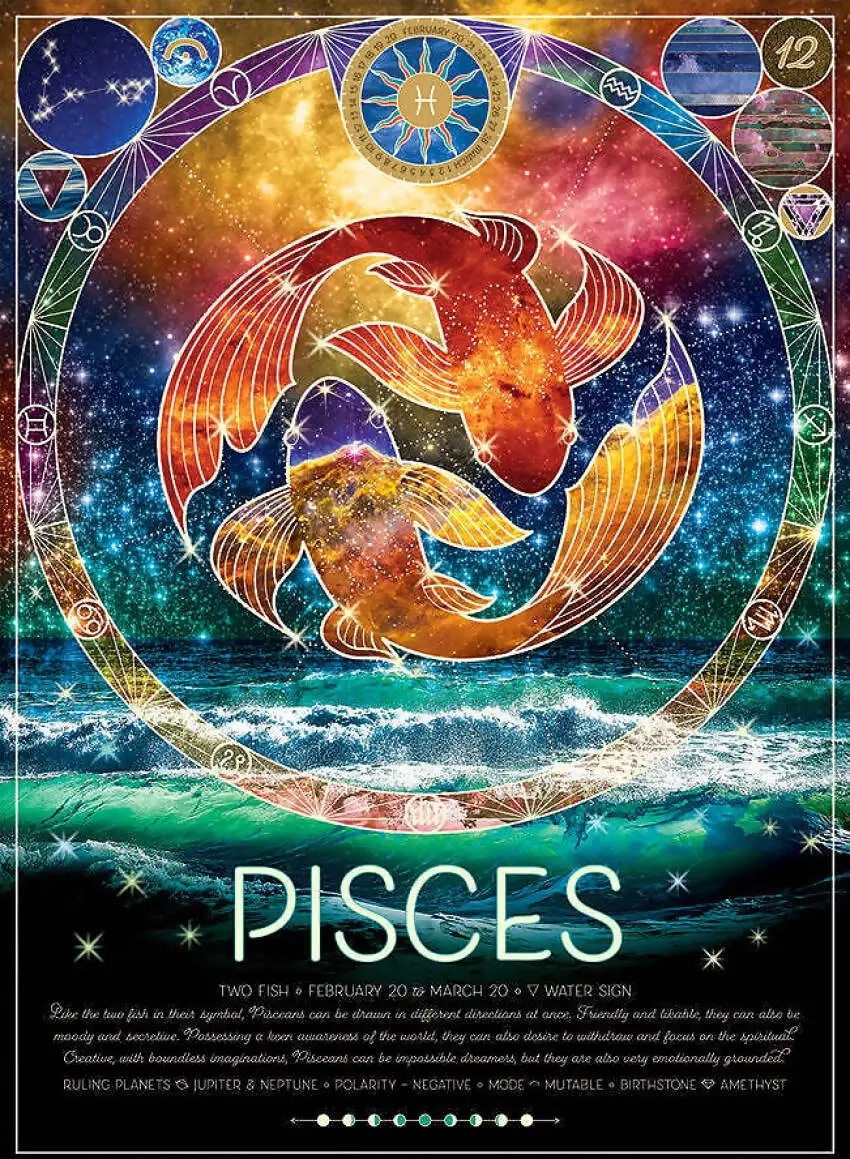 Cobble Hill - Pisces - Jigsaw Puzzle 500pc