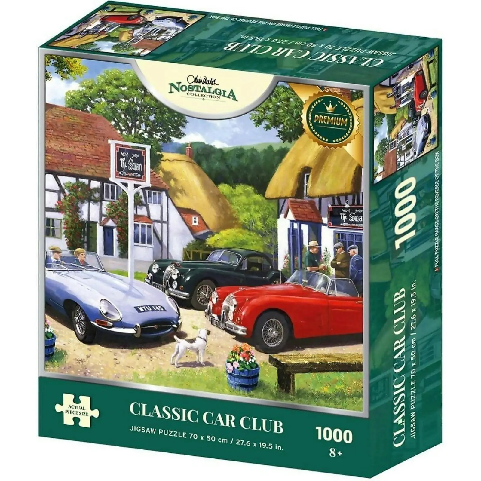 Holdson - Nostalgia Collection Classic Car Club - Jigsaw Puzzle 1000 Pieces