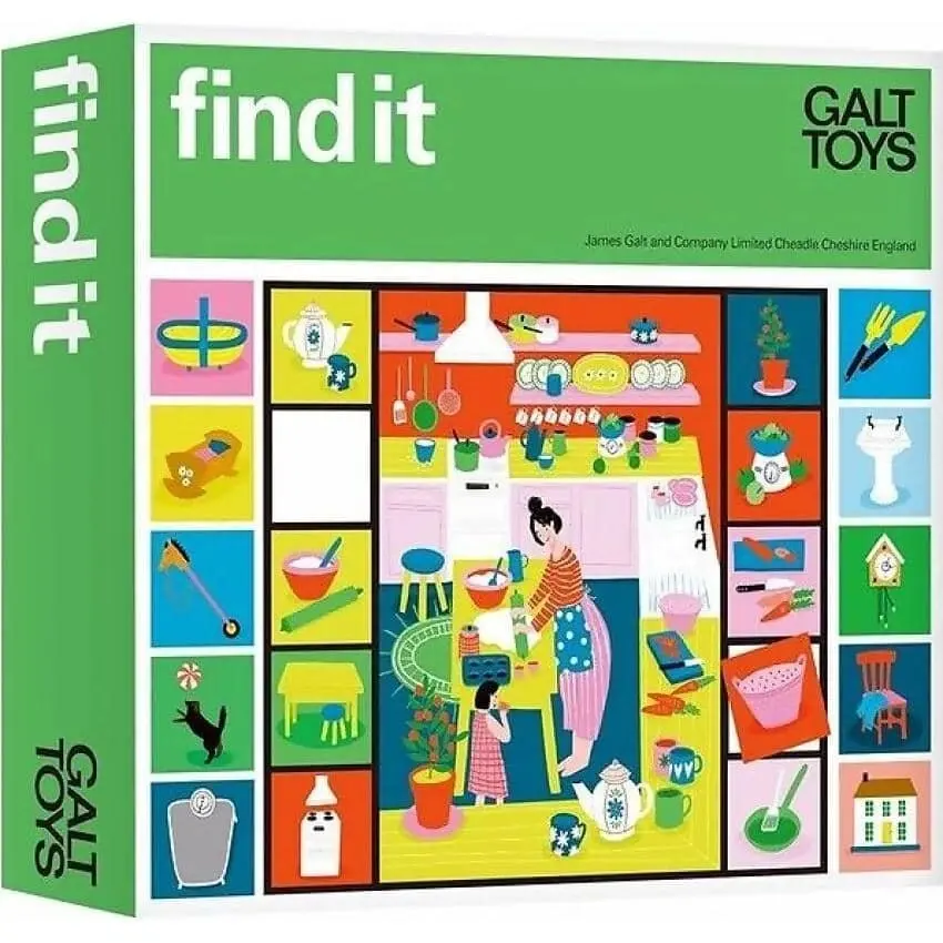 Galt - Find It Picture Card & Board Game