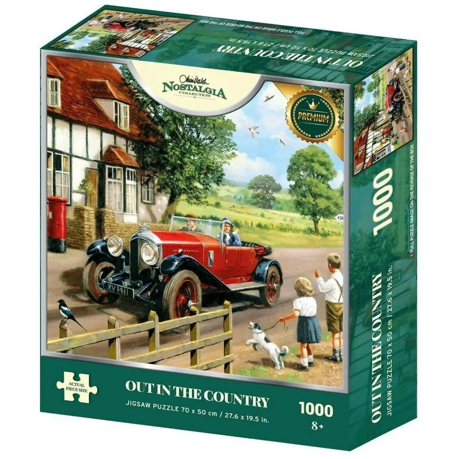 Holdson - Nostalgia Collection - Out In The Country - Jigsaw Puzzle 1000 Pieces