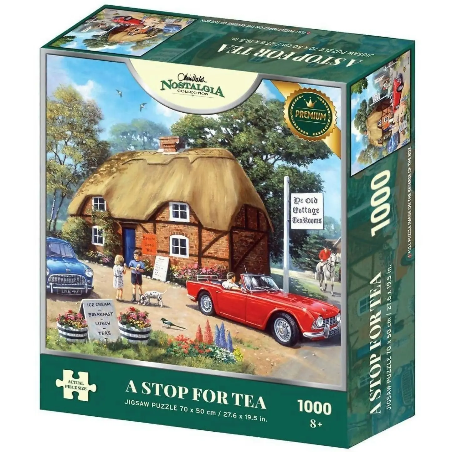 Holdson - Nostalgia Collection - A Stop For Tea - Jigsaw Puzzle 1000 Pieces