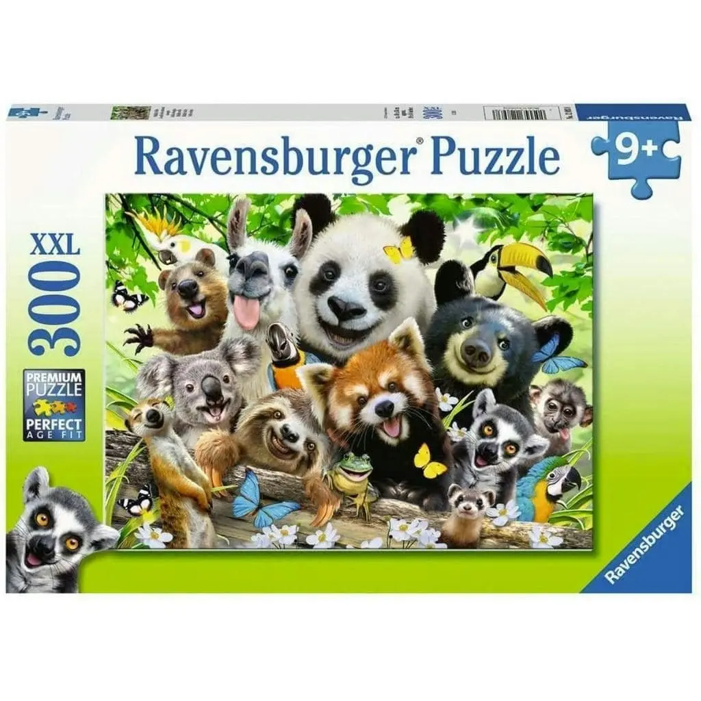 Ravensburger - Wildlife Selfie Jigsaw Puzzle 300 Pieces