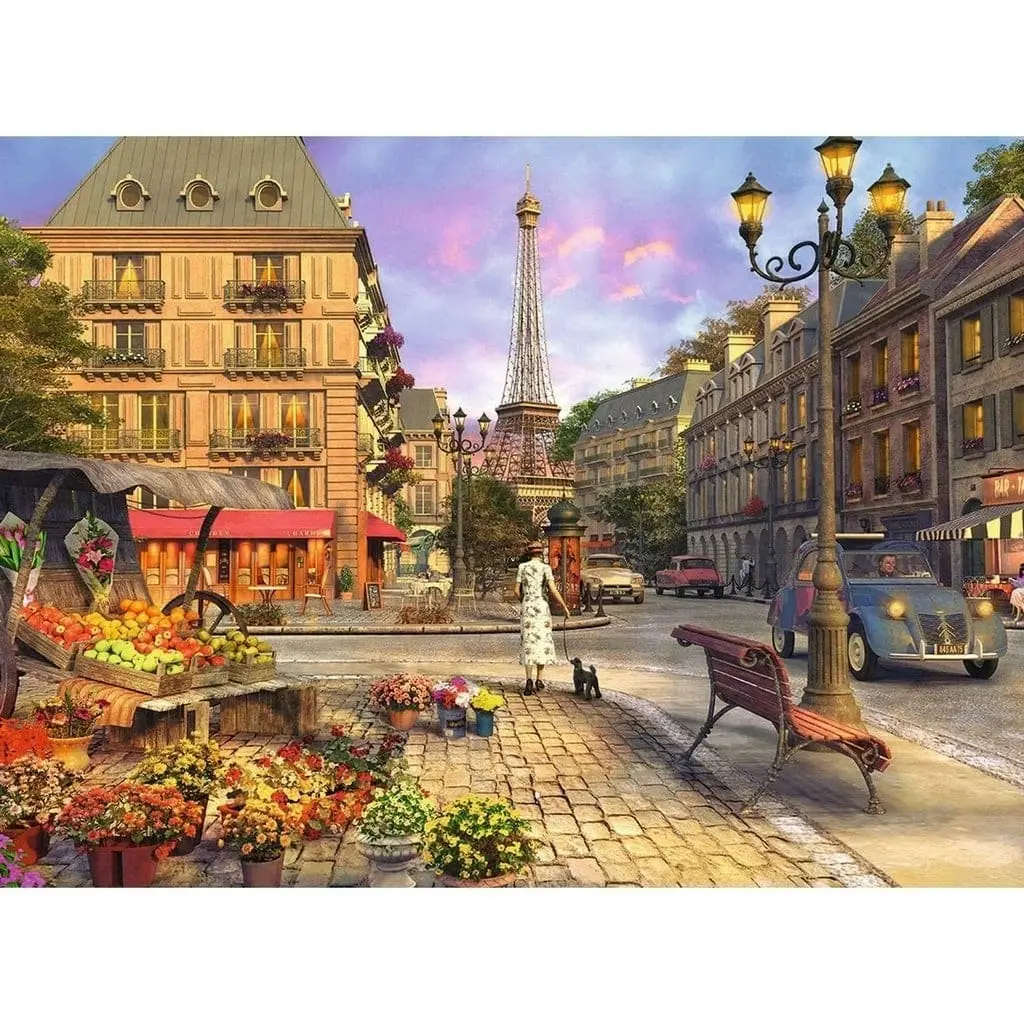 Ravensburger - Walk Through Paris Jigsaw Puzzle 500 Pieces