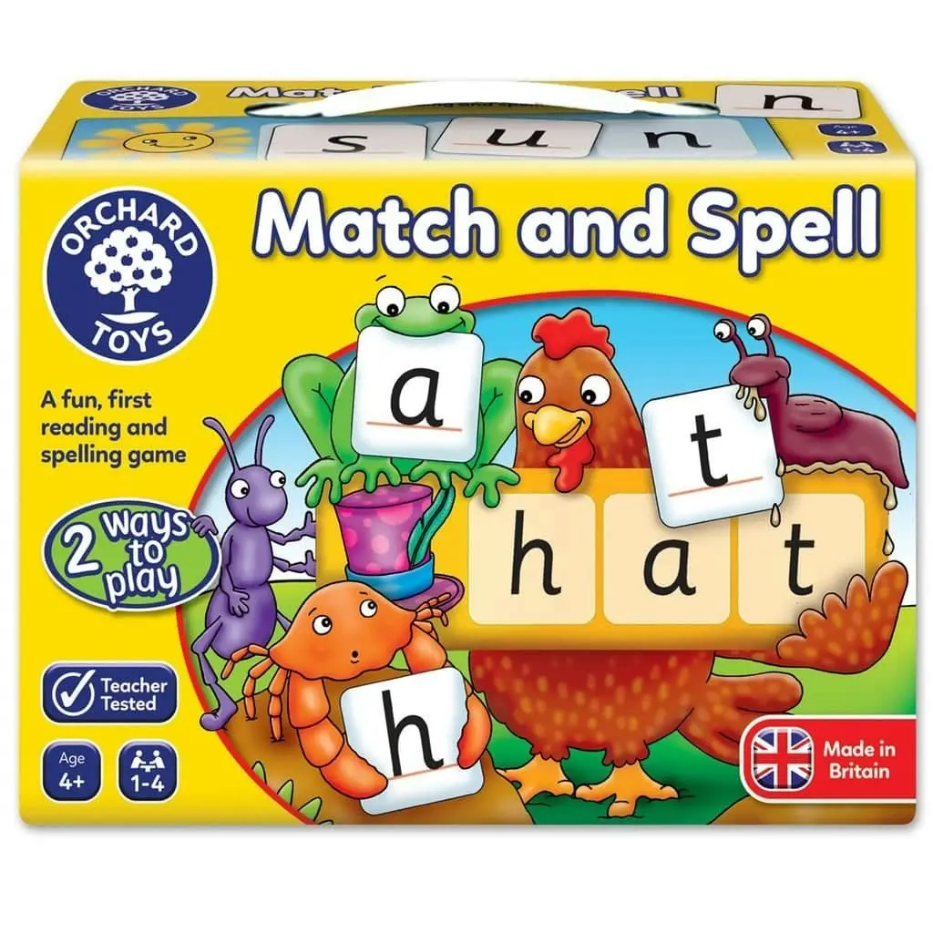 Orchard Toys -  Match And Spell Game