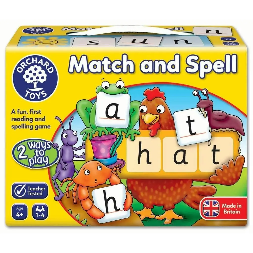 Orchard Toys -  Match And Spell Game