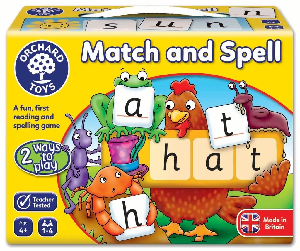 Orchard Toys -  Match And Spell Game